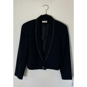 Talbots Crop Blazer